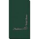 Corner Text with Graphic Double Hearts Guest Towels Image 1 of 3